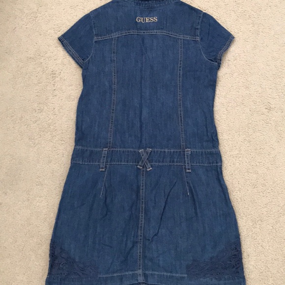 GUESS Denim Dress Girls XL - Picture 7 of 8